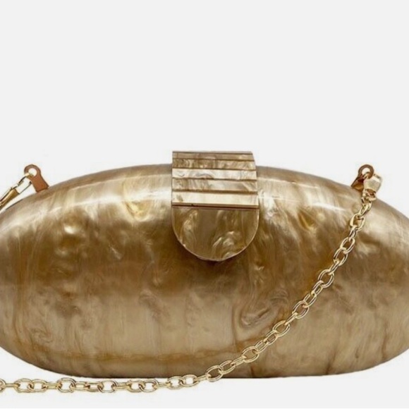 Evening Acrylic Bag - Cream